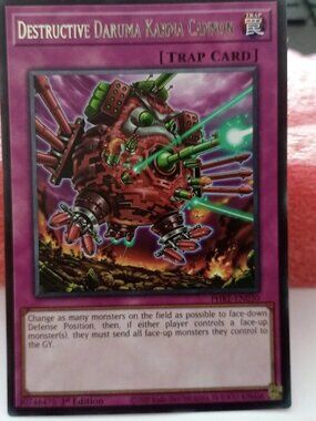 Destructive Daruma Karma Cannon - PHRE-EN030 - Rare - 1st Edition